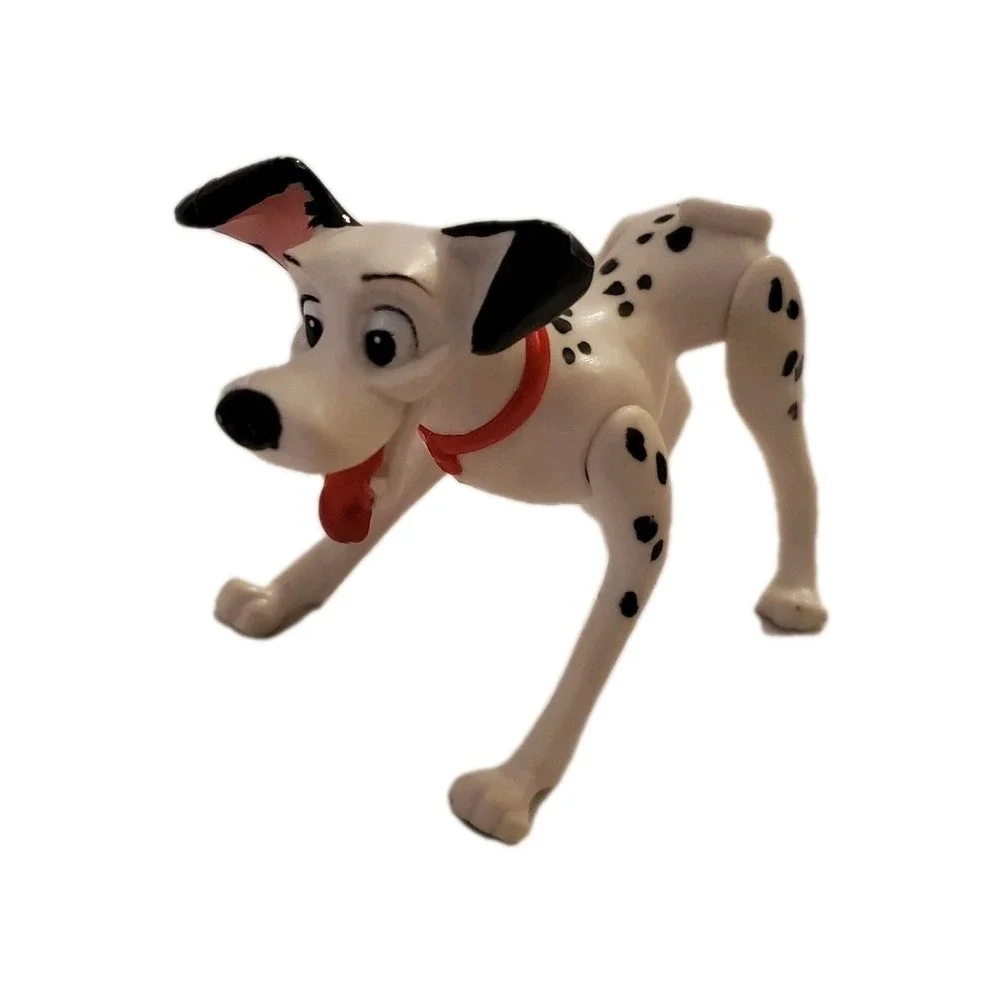 Vintage  90's Disney 101 Dalmatians Pongo Figure‎ Poseable Dog Collectible Toy